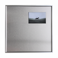 Peinture murale moderne Niche Art Advanced Sense, paysage, cadre en alliage d'aluminium pour salon, chambre à coucher, café, décoration