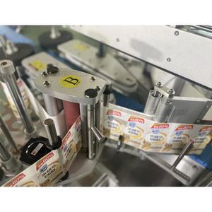 Tự động duy nhất Side vuông <span class=keywords><strong>tin</strong></span> có thể Pet Sticker dính chai nhựa Jar máy dán nhãn - Product Image 6