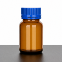 Verre borosilicate de qualité laboratoire, haute précision, résistant aux produits chimiques, occultant, pour bouteille de réactif d'analyse de laboratoire précise