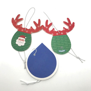 Bán buôn Cá nhân hoá biểu tượng tùy chỉnh lâu dài mùi hương nước hoa xe hơi trống thăng hoa in treo giấy xe làm mát không khí - Product Image 5