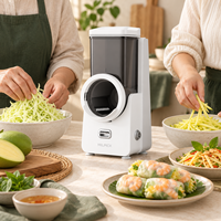 Keuken Gadgets Multifunctionele Elektrische Automatische Voedselhakker Groentesnijder voor Fruit, Aardappelen, Uien