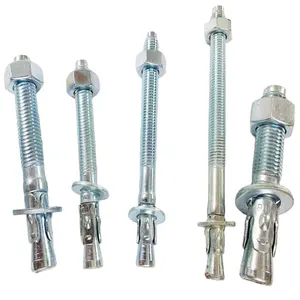 Factory supplier perfect quality and bottom price ceiling wedge anchor bolt zinc plate