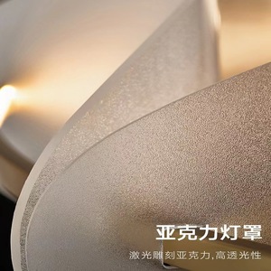 Lámpara de Araña de Lujo de Estilo Nórdico Moderno y Minimalista, Diseño Circular de Moda, Ideal para Instagram, Lámpara Colgante para Mesa de Comedor - Product Image 6