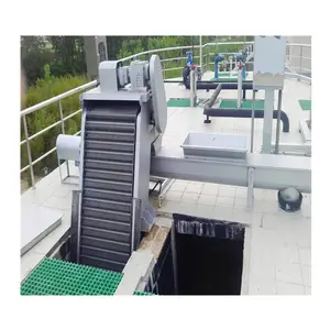 Auto bar screen mechanical coarse screen for waste water pumping station