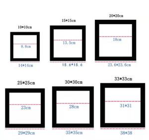 Kit de passe-partout pour <span class=keywords><strong>cadre</strong></span> <span class=keywords><strong>photo</strong></span> 8x10 moderne, écologique, sans acide, couleur personnalisée, avec découpe biseautée centrale - Product Image 6