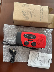 Appareil portable robuste avec port de charge Type C, pour les longues séjours en extérieur, radio solaire à économie d'énergie, radio météo précise - Product Image 6