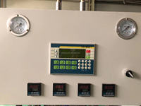 Machine de soufflage de bouteilles en PET semi-automatique à commande PLC |   Remplissage à chaud |    Cylindre |   CE |   100-2000ml Eau Jus
