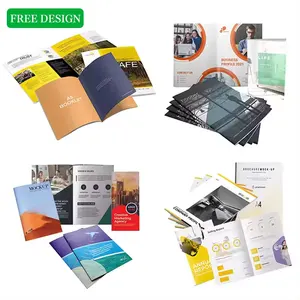 Tùy chỉnh màu giấy nhỏ Brochure sản xuất Tập Sách hướng dẫn hướng dẫn sử dụng Cuốn Sách Nhỏ Tạp Chí danh mục sản phẩm in ấn Maker