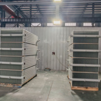 Radiateur de refroidissement en acier laminé à froid de type PC/PG pour transformateur, dissipateur thermique ondulé pour distribution électronique extérieure OEM