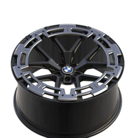 Jante en alliage forgé monobloc ZO Offroad 19/20/21/22 pouces 5x112 noire usinée pour voitures (rééquipement/amélioration)