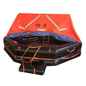 Radeau de sauvetage gonflable pour yacht, économique, à lancer par-dessus bord, radeau de sauvetage gonflable pour 6, 8, 10, 12, 15, 30 personnes - Product Image 1