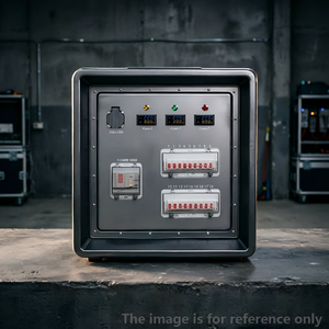 Boîtier de distribution d'alimentation haute capacité 200A 24 voies 16A avec moniteur de tension triphasé - Product Image 4