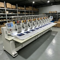 Machine à broder informatisée à commande intelligente, machine à broder pour casquettes, pour les commandes de petites séries flexibles
