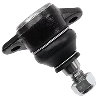 Kit de Repuesto de Barra de Dirección Asistida y Rótula Inferior OE 1 J0 407 365 A/C/D para VW Audi, Acero, Estándar OEM