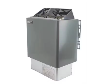 Sauna extérieur pour 2 personnes, design traditionnel, confortable, en bois de pruche, avec verre anti-espionnage - Product Image 5