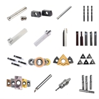 HRC55 초경 엔드밀 4날 코팅 텅스텐 합금 CNC 밀링 커터 1-12mm
