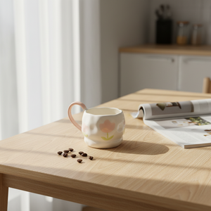 Tasse à lait en céramique Hengfei, motif dessin animé, réutilisable, passe au lave-vaisselle et au micro-ondes, mignonne, faite à la main, pour <span class=keywords><strong>café</strong></span>/thé, maison, <span class=keywords><strong>café</strong></span> - Product Image 2