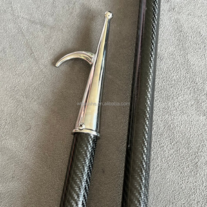 Gancho Telescópico Ajustable de Fibra de Carbono y Acero Inoxidable para Embarcaciones, Gancho de Amarre Ligero para Kayak, Velero, Yate y Canoa - Product Image 1