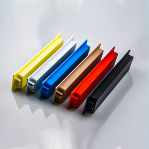Poignées de tiroir en plastique dissimulées pour meubles de bureau, armoires et tables de chevet, pour portes coulissantes d'armoires - Product Image 2