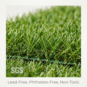 Tapis en herbe synthétique tissé durable anti-UV, <span class=keywords><strong>gazon</strong></span> artificiel longue durée pour chenil à fort trafic et animalerie - Product Image 5