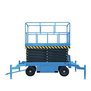 ลิฟท์ยกไฮดรอลิกไฟฟ้าแบบเคลื่อนที่ Uni-Silent พร้อมอุปกรณ์ช่วยเดิน รุ่น SJY0.5-7 - Product Image 1