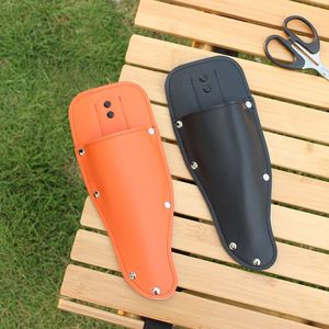 PU Leather Vintage Durable Garden <b>Tool</b> Set Pruning Shears <b>Pouch</b> Waist <b>Belt</b> Pliers Scissors Holder Protective Case Metal Clip - Product Image 3