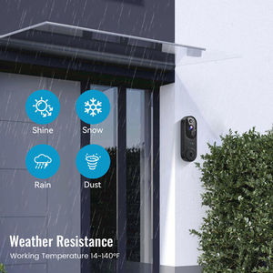 Video Doorbell <b>Camera</b> <b>Wireless</b> Voice Intercom Monitoring Wifi High-definition Night Vision Smart Doorbell Electronic cat Eye - Product Image 3