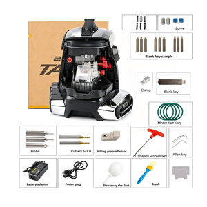 Nueva Máquina de Corte de Llaves Automática CNC Magic TANK 2M2 MAX 2026 con Motor DC sin Escobillas, Velocidad del Husillo de 10000-13000 RPM, Universal, Negra - Product Image 6