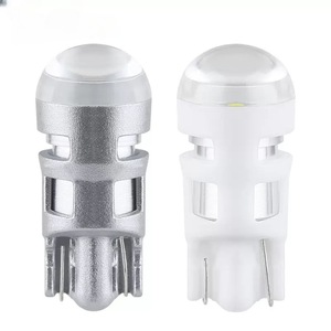 Ampoule LED T10 pour plaque d'immatriculation 12V 3030 SMD, lumière Canbus, lentille blanche, lampe universelle pour voiture - Product Image 1