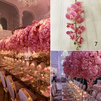 Real Touch Artificielle Phalaenopsis En Gros Décor De Mariage Latex Papillon Orchidées Artificielles Orchidées Fleurs
