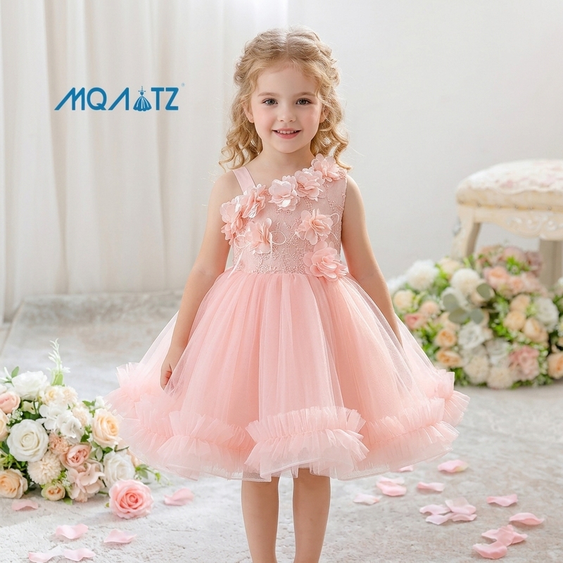 MQATZ Princess Luxury Sleeveless Ball Gown