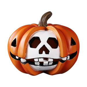 Figura de Resina de Calavera de Calabaza de Halloween de Mystic Arts, Adorno Moderno y Sencillo para Escritorio, Decoración Festiva - Product Image 5