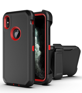 Custodia <span class=keywords><strong>Protettiva</strong></span> Ibrida 3-in-1 Defender Armor in TPU e PC per <span class=keywords><strong>iPhone</strong></span> <span class=keywords><strong>XS</strong></span> Max, Magnetica, Antiurto, con Robot Integrato - Vendita all'Ingrosso - Product Image 5