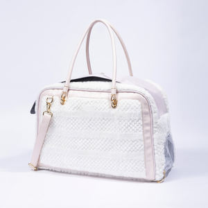 ถุงซิปตาข่ายแบบแข็งพร้อมสายรัดสำหรับสุนัขกระเป๋าเดินทางแบบพกพาสำหรับสัตว์เลี้ยงระบายอากาศได้ - Product Image 2