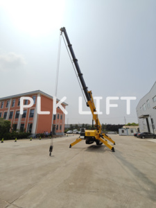 3-<span class=keywords><strong>10</strong></span> طن مصغرة بطارية ديزل رافعة عنكبوتية رافعة بناء مجنزرة للبيع - Product Image 6