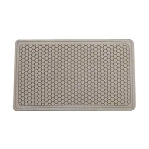 Chinese Factory Supply Cheap Price Beige Color Plastic Material Car Mats Heel Pad