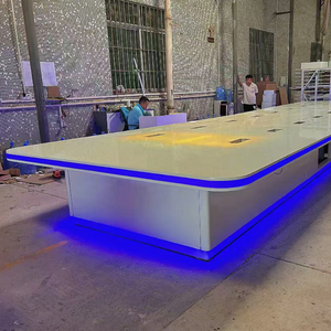 Tủ trưng bày bánh ngọt bằng gỗ, sơn cao cấp, thiết kế độc đáo, kệ siêu thị đơn giản, hiện đại - Product Image 4