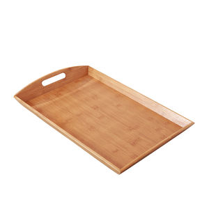 Plateaux de service rectangulaires vintage en bambou écologique Youlike pour les fêtes - Product Image 6