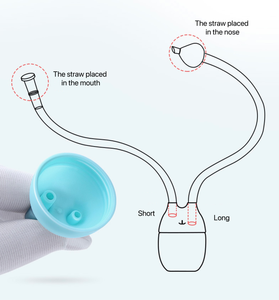 Safety Baby Stuff Limpiador de Nariz de bebé de silicona natural sin BPA Aspirador <span class=keywords><strong>nasal</strong></span> de bebé Succionador infantil <span class=keywords><strong>Mucus</strong></span> transparente - Product Image 3
