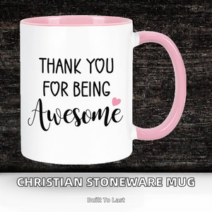 แก้วกาแฟเซรามิกพอร์ซเลนร่วมสมัย พิมพ์ลายข้อพระคัมภีร์สร้างแรงบันดาลใจตามสั่ง ปราศจากสาร BPA เก็บความร้อนได้ดี - Product Image 2