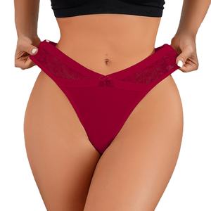 Tanga Ecológica de Alta Calidad para Mujer con Diseño de Tiro Medio, Características Antibacterianas y Transpirables, Logotipo en la Cintura - Product Image 1