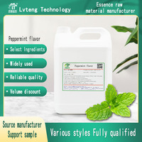 Essence aromatique de menthe poivrée hautement concentrée - Liquide rafraîchissant intense de qualité alimentaire pour les chewing-gums, les bonbons et le dentifrice