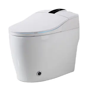 Умный автоматический Флип-туалет для ванной комнаты, напольный сифон с промывкой, умный туалет