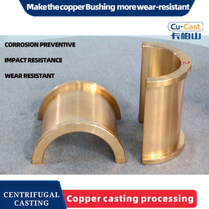 Manchon en bronze résistant à l'usure de haute précision et de stabilité avec usinage CNC de précision pour les environnements industriels corrosifs - Product Image 2