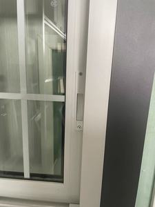 American Modern Horizontal Grill Impact UPVC doppelt verglaste schall dichte, langlebige Schiebefenster - Product Image 6