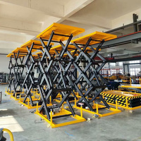 Table élévatrice à ciseaux électro-hydraulique pour entrepôt, à levage rapide, pour une productivité accrue