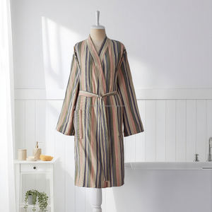 Bata Unisex 100% Algodón, Superventas, Secado Rápido, Ropa de Dormir de Verano, Tejido Transpirable, Ligero, Hecho en Turquía para Todo el Año - Product Image 1