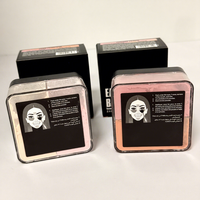 Poudre Libre Bicolore Hu – Fixateur de Maquillage Lisse, Résistant à l'Eau et à la Transpiration, Longue Tenue