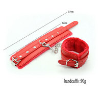 Flirter jeux pour adultes fétiche pour femme Couples esclave jouets érotiques contraintes en peluche sexe menottes fouet BDSM Bondage ensemble