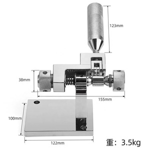Outils manuels pour bijoux Outil d'extension d'anneau en métal cuivré or et argent Extension d'anneau <span class=keywords><strong>de</strong></span> civière pour la fabrication <span class=keywords><strong>de</strong></span> bijoux - Product Image 2